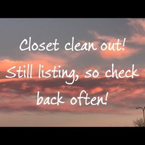VS Pink, Miss Me, & more! Closet clean out!